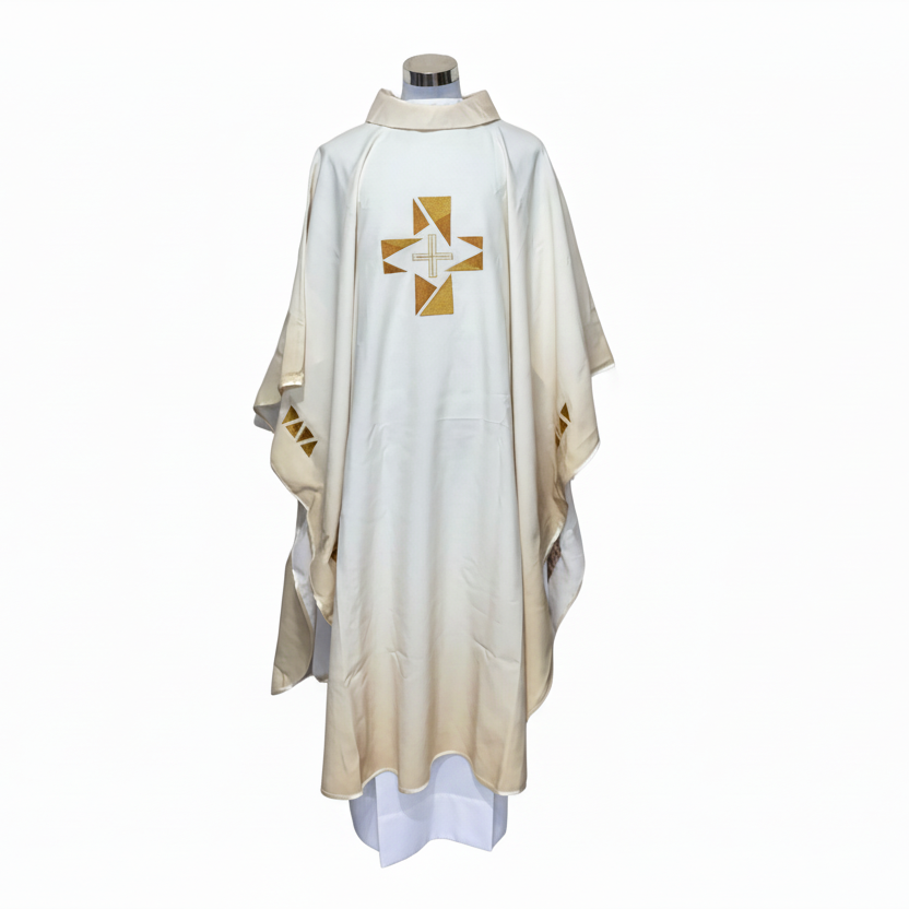Casulla Poliéster Sublimada bordada