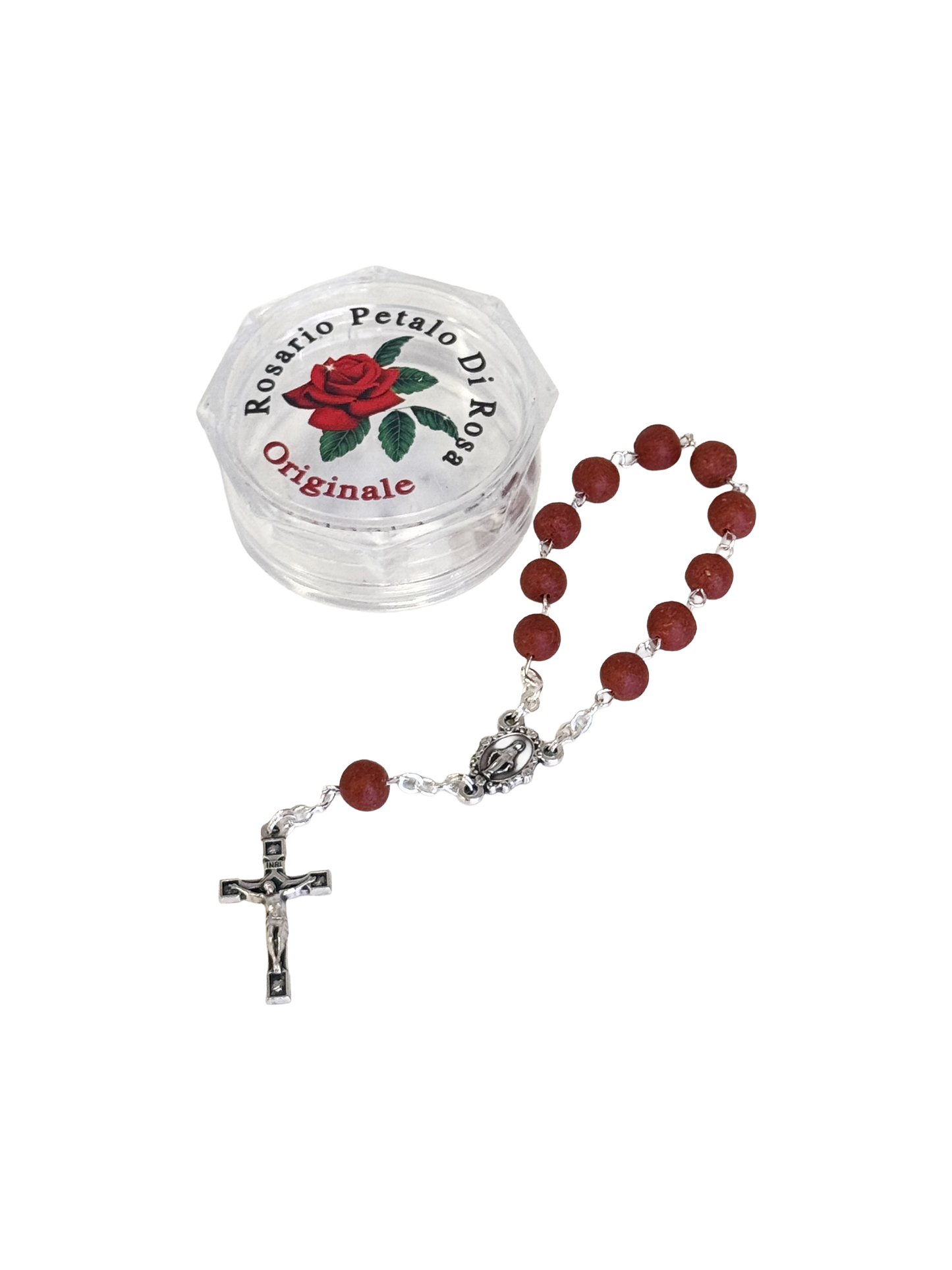 Denario Pétalos de rosa genuino Italiano