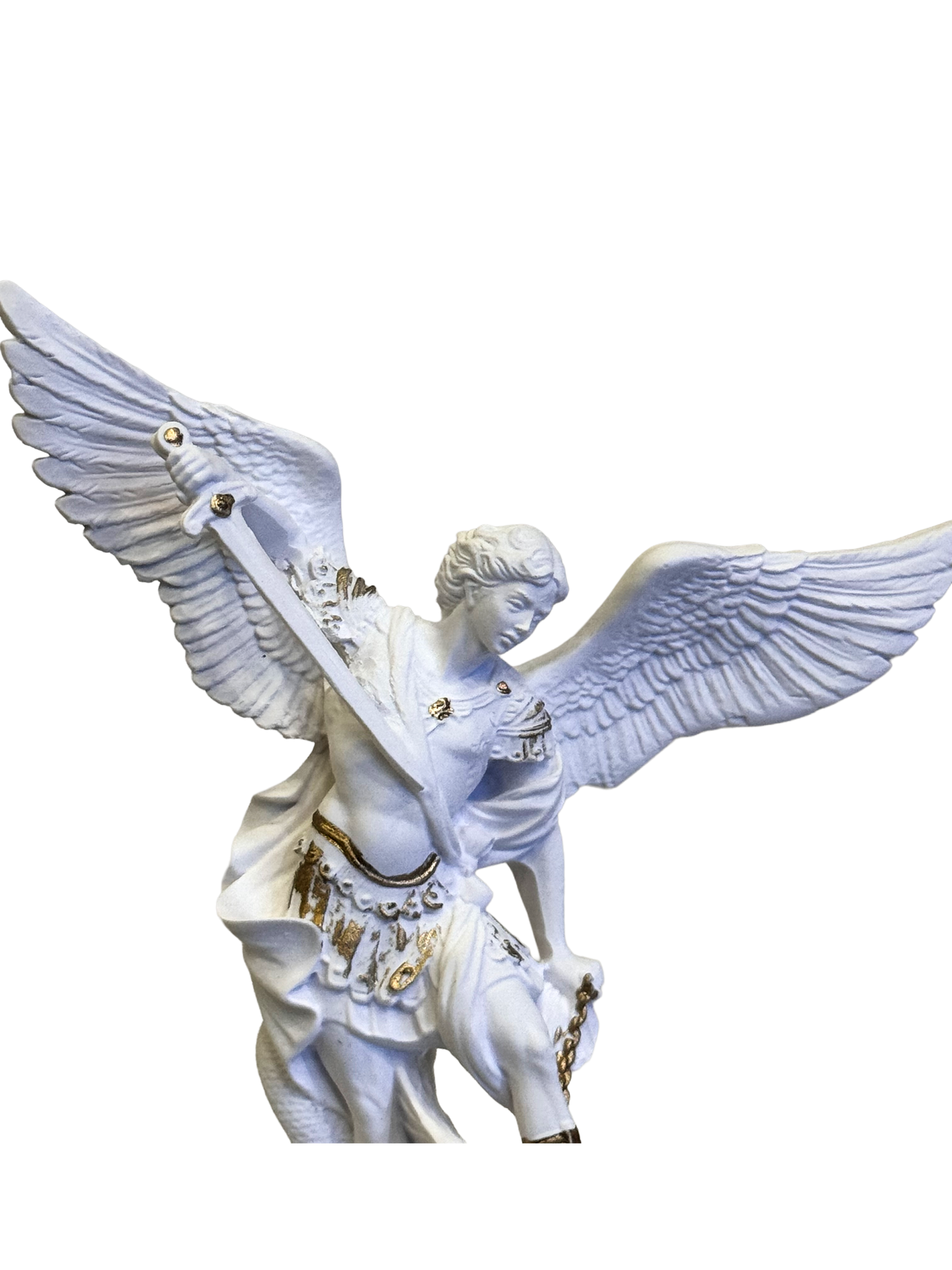 San Miguel Arcángel en resina