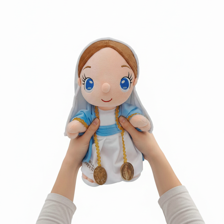 Peluche Virgen de la Medalla Milagrosa