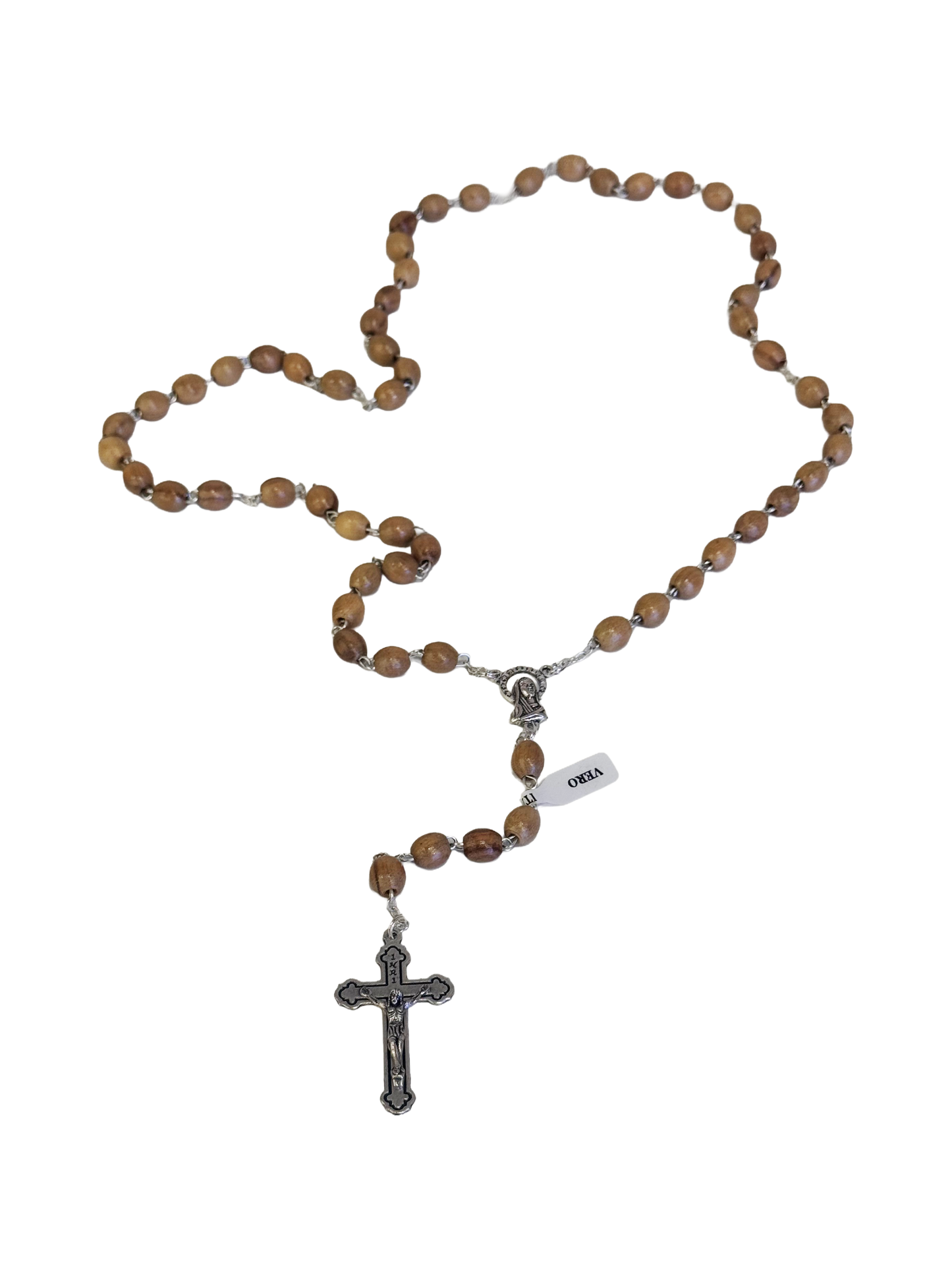 Rosario Madera de Olivo Italiano