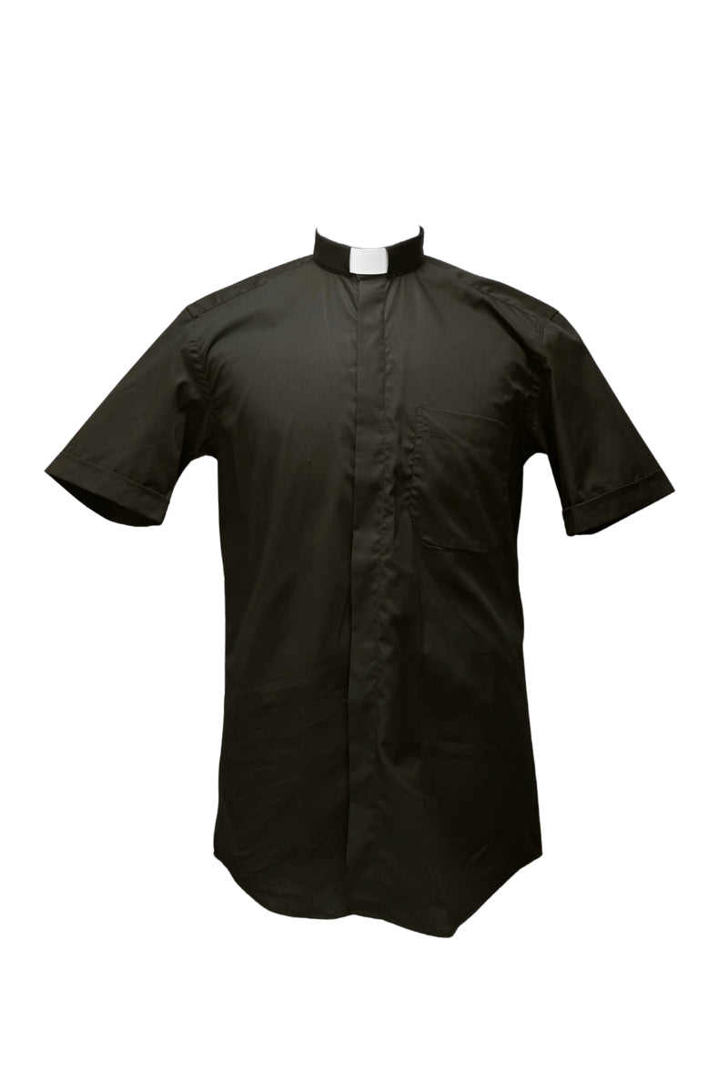 Camisa clerical Manga Corta