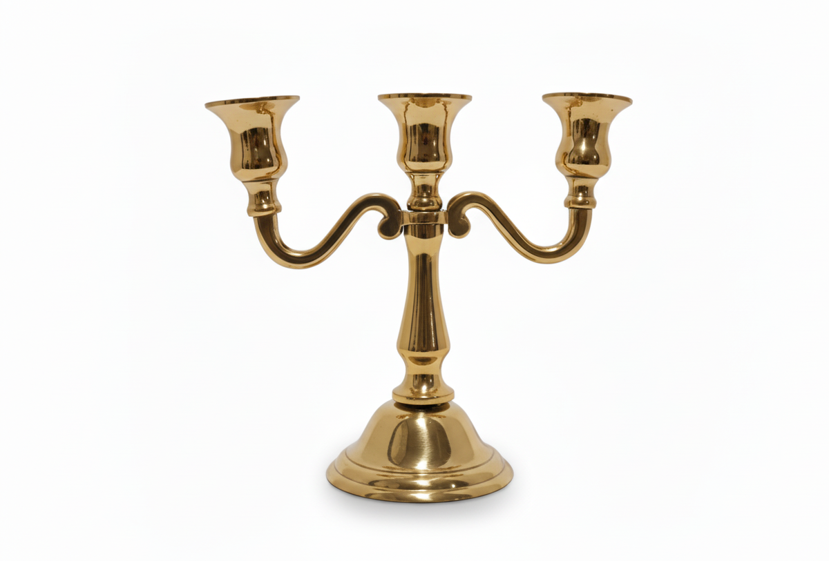 Candelero 3 velas