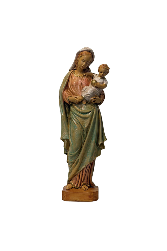 Virgen María con el Niño 25 CM