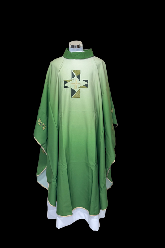 Casulla Poliéster Sublimada bordada