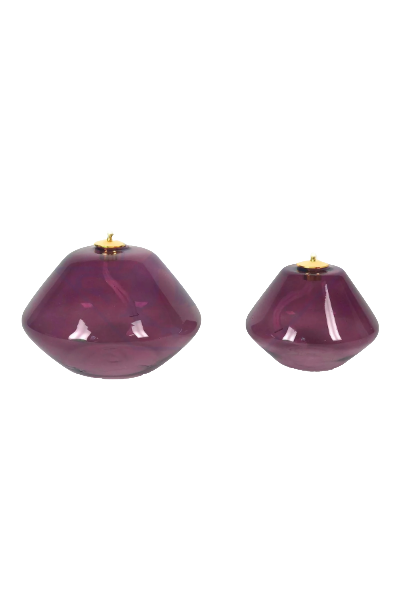 Lamparas de adviento de cristal 4 colores