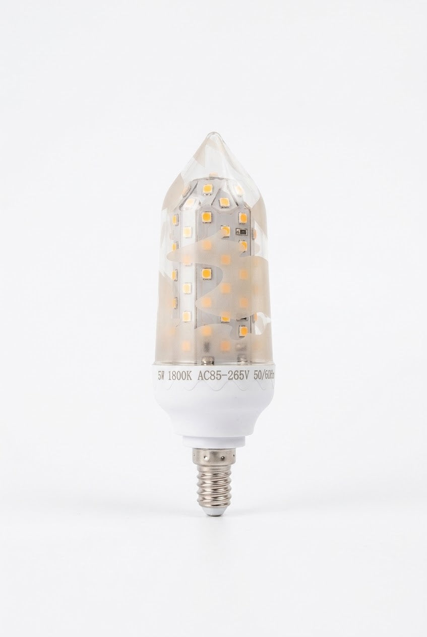 Ampolleta LED de fuego 15,5 CM