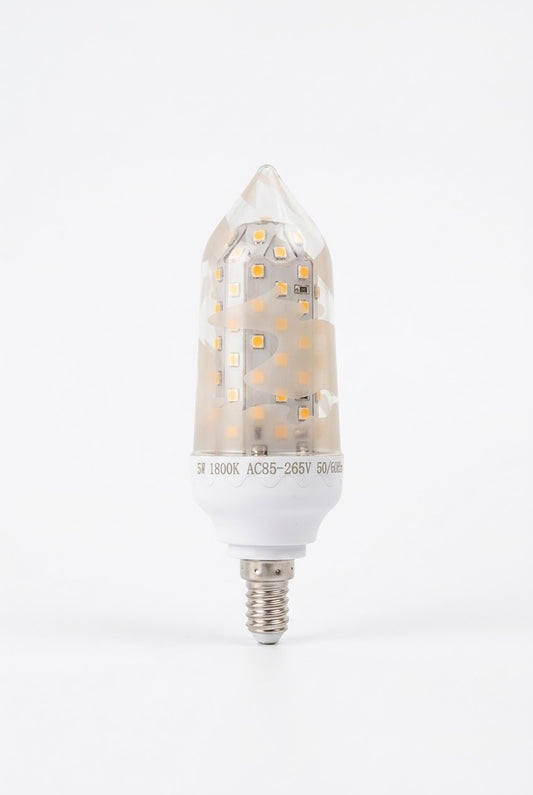 Ampolleta LED de fuego 15,5 CM