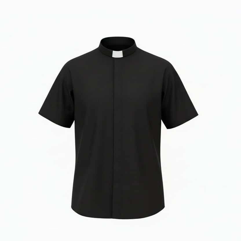 Camisa clerical Manga Corta
