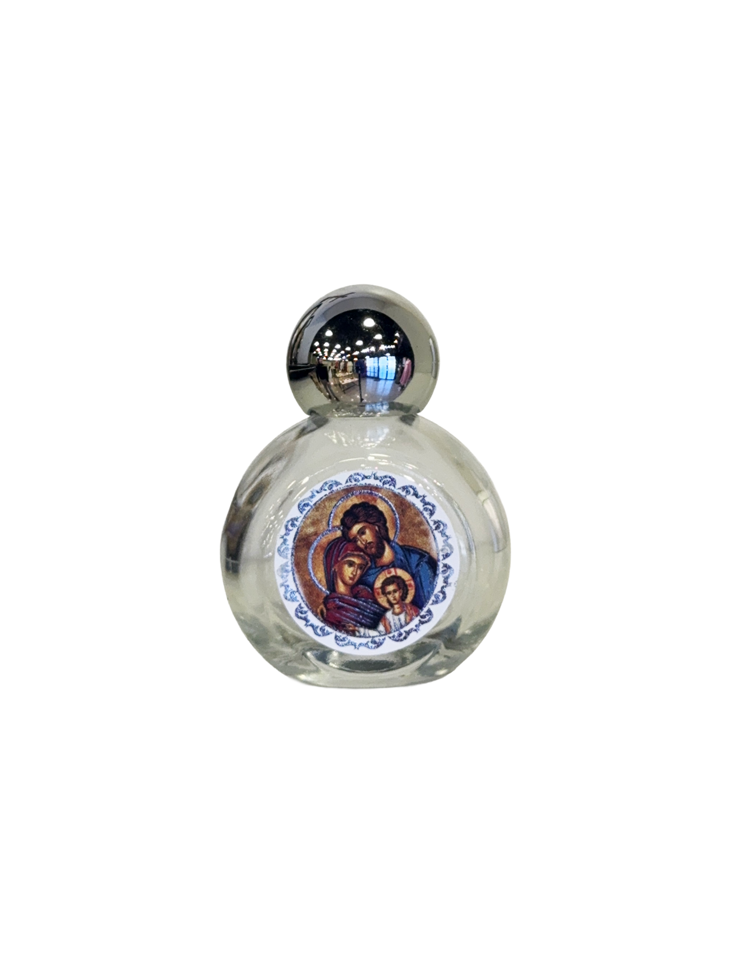 Botella de vidrio Italiana sagrada familia