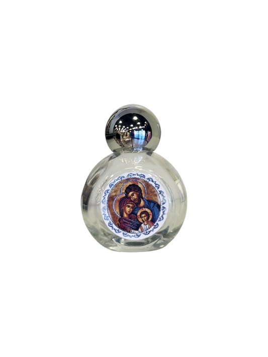 Botella de vidrio Italiana sagrada familia