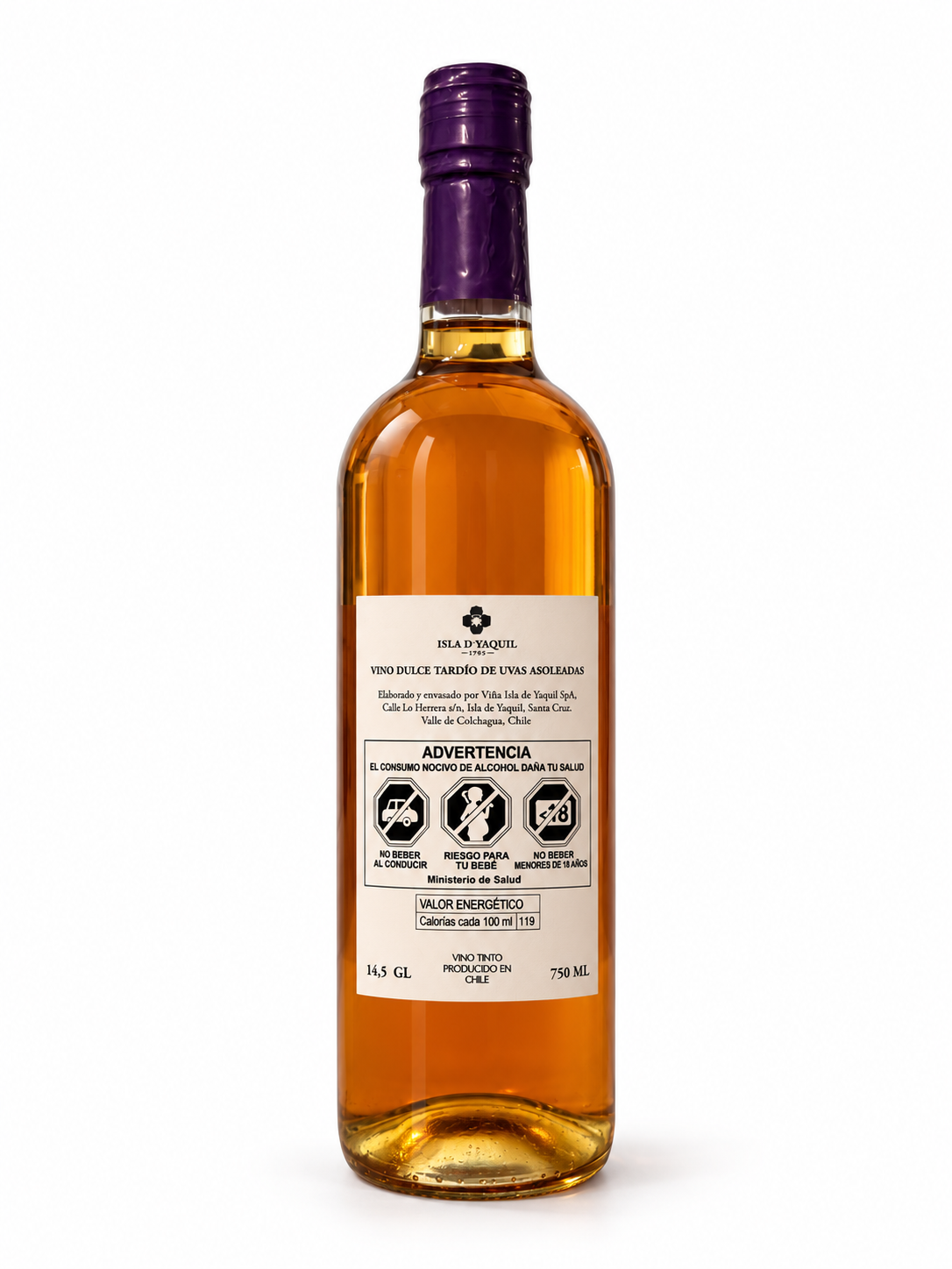 Vino de Misa Asoleado Premium 750 cc 14° GL – vista 2