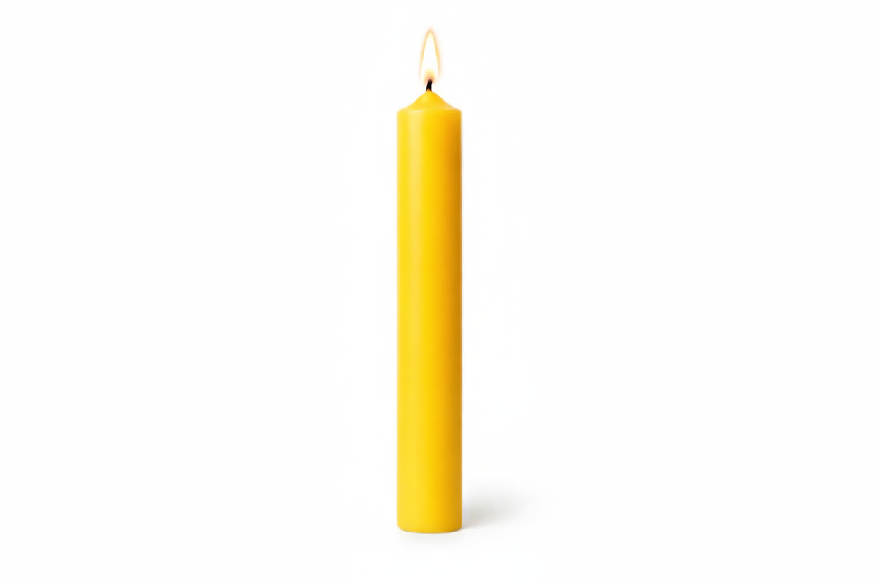 Cirio 5 x 30 cm Amarillo