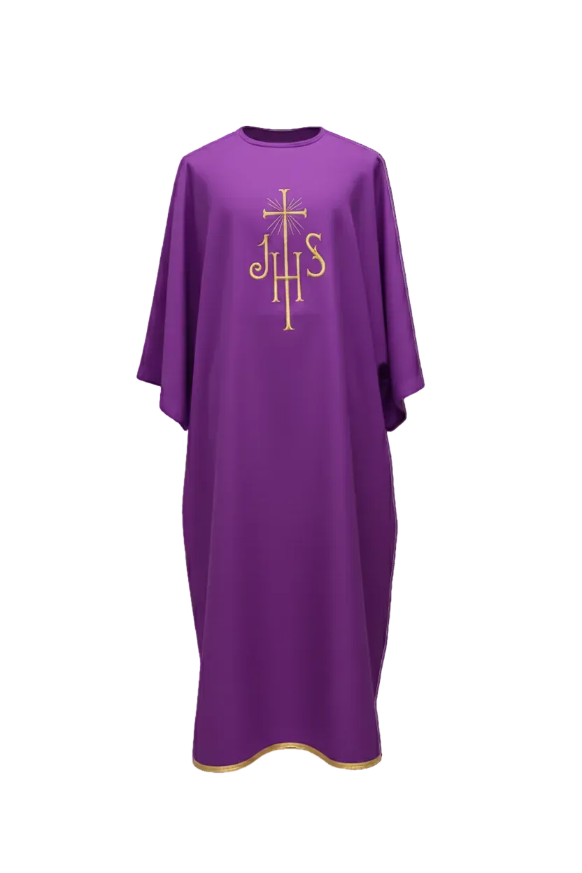 Dalmática bordado "JHS"