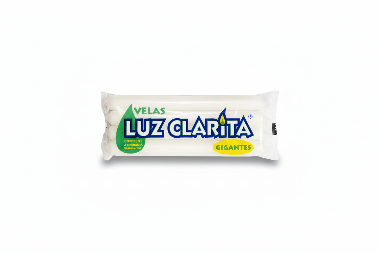 Velas "Luz clarita" Gigantes