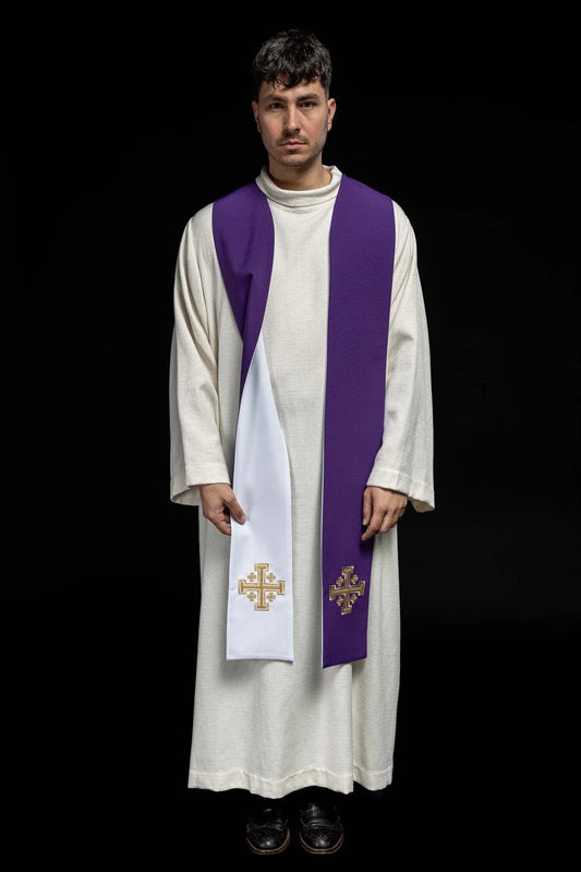 Estola sacerdotal bicolor