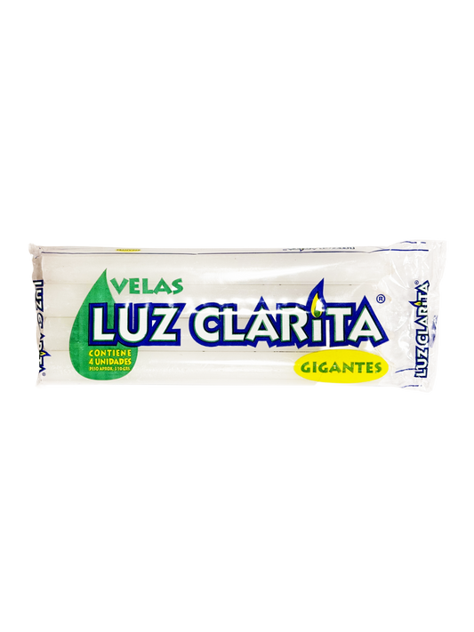 Velas "Luz clarita" Gigantes