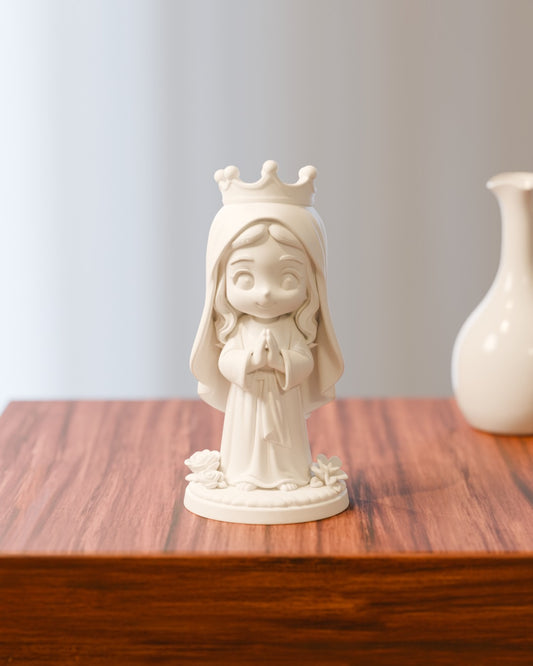 Virgen María estilo Chibi